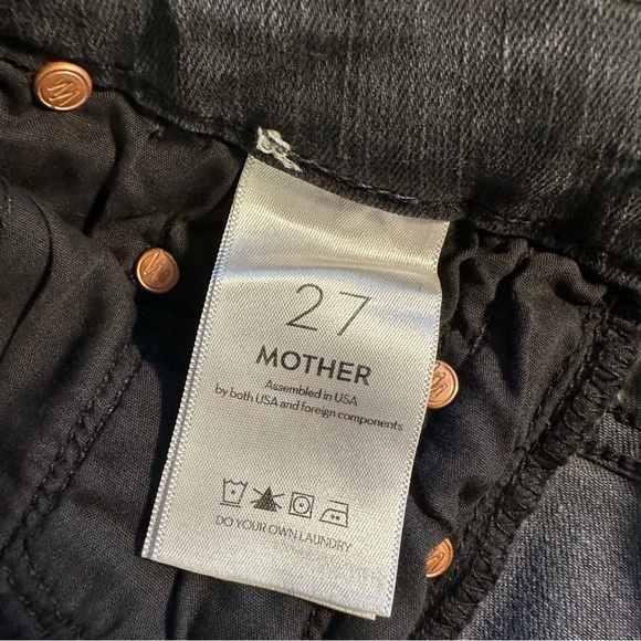 NWOT MOTHER Denim ‘The Looker Ankle Fray’ Jeans in “Burning Out Lanterns” Sz 27 - Picture 10 of 16